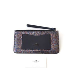 Coach the glitter collection clutch/wallet